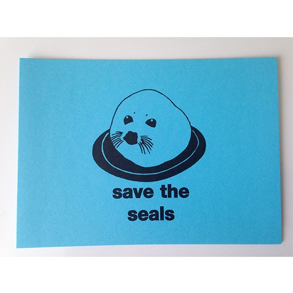 Baby Harp Seal Notecards - Save The Whales