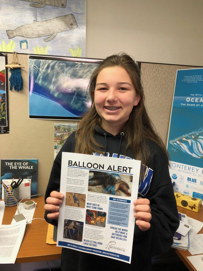 Become a Balloon Ambassador - Save The Whales