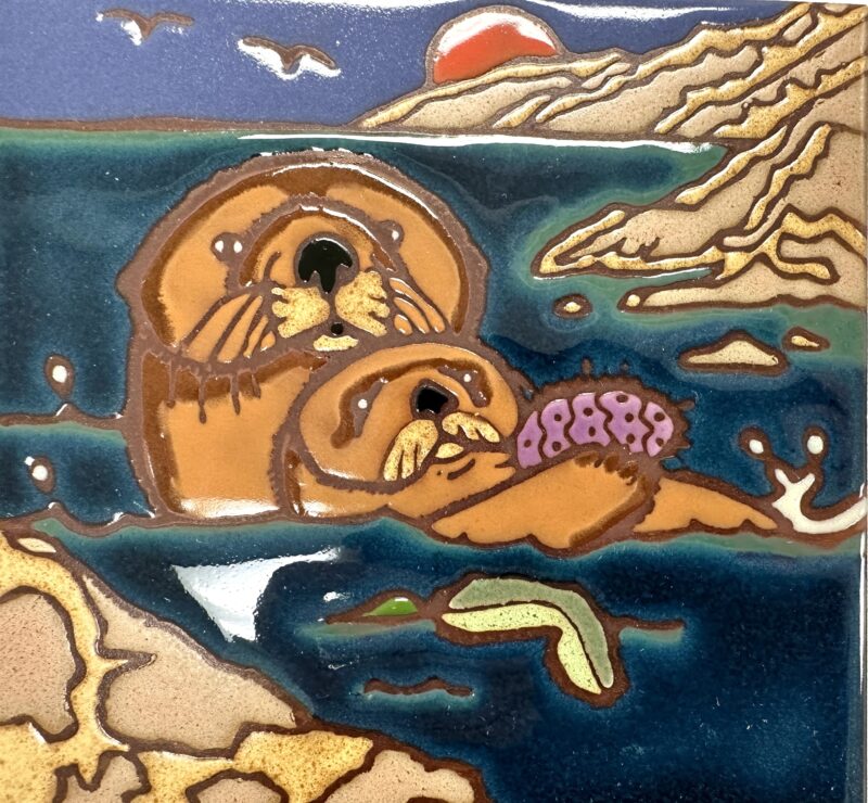 Sea Otter Tile 6x6